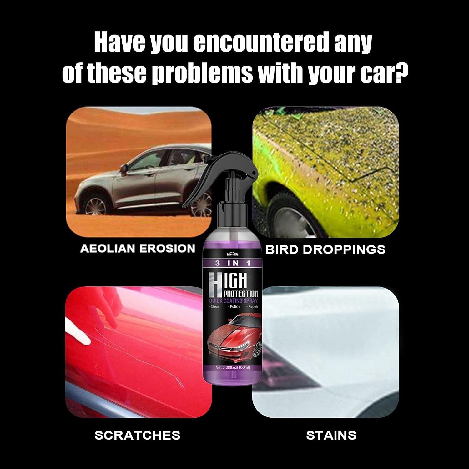 Nano Coating Agent Car Scratch Spray (Pack of 2)